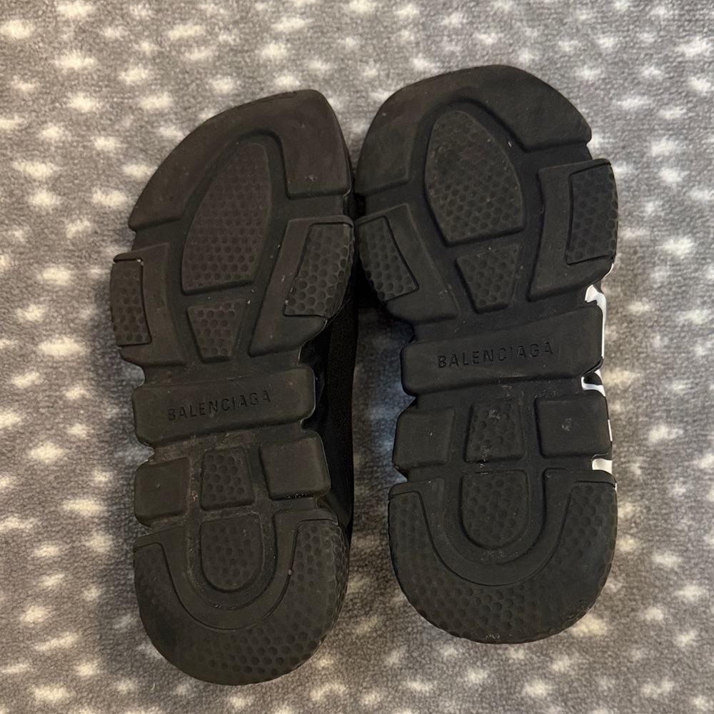 Balenciaga all Black Sock Sneakers graffiti size women's 5 comfy black sneakers - Picture 8 of 8